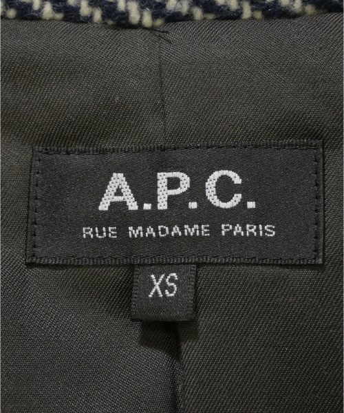 A.P.C.（アーペーセー）ステンカラーコート 紺 サイズ:XS レディース/2200642321015