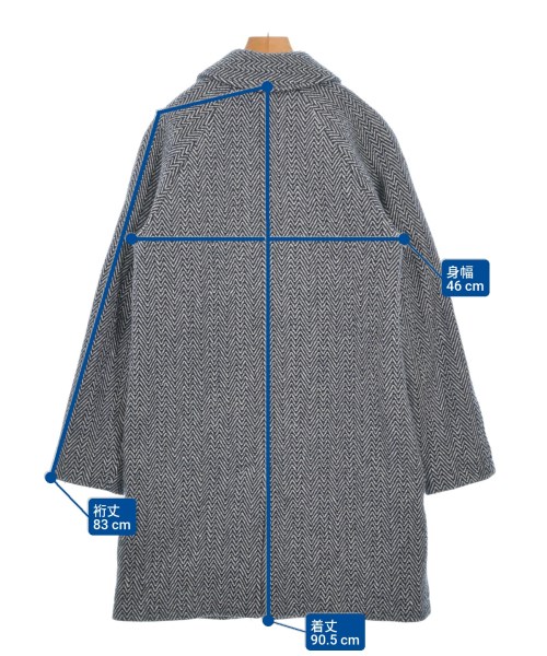 A.P.C.（アーペーセー）ステンカラーコート 紺 サイズ:XS レディース/2200642321015