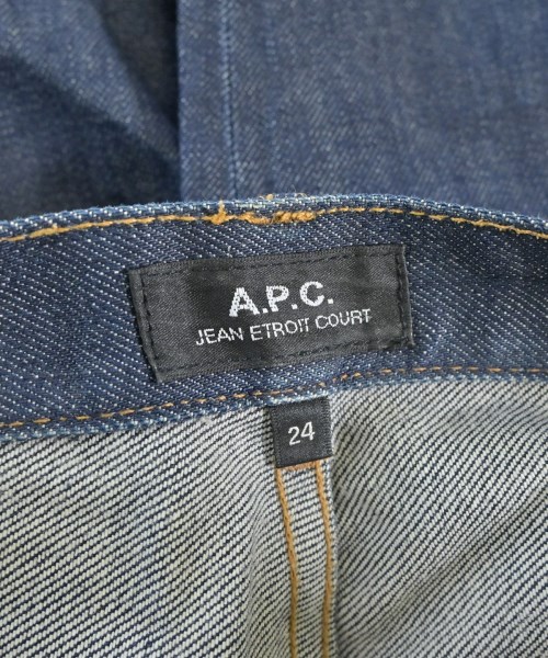 A.P.C.（アーペーセー）デニムパンツ 紺 サイズ:24(S位) レディース/2200642866103