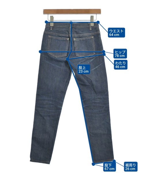 A.P.C.（アーペーセー）デニムパンツ 紺 サイズ:24(S位) レディース/2200642866103