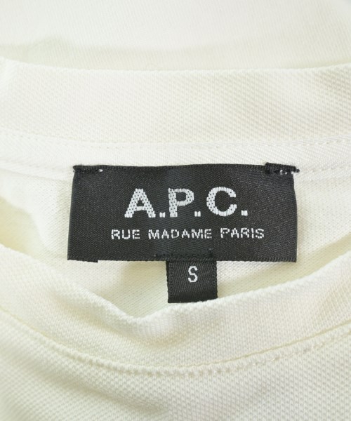 A.P.C.（アーペーセー）Tシャツ・カットソー 白 サイズ:S レディース/2200631662037