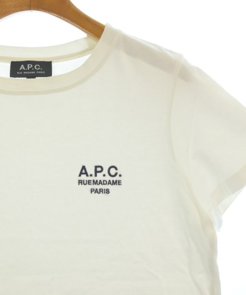 A.P.C.（アーペーセー）Tシャツ・カットソー 白 サイズ:M レディース/2200631818052