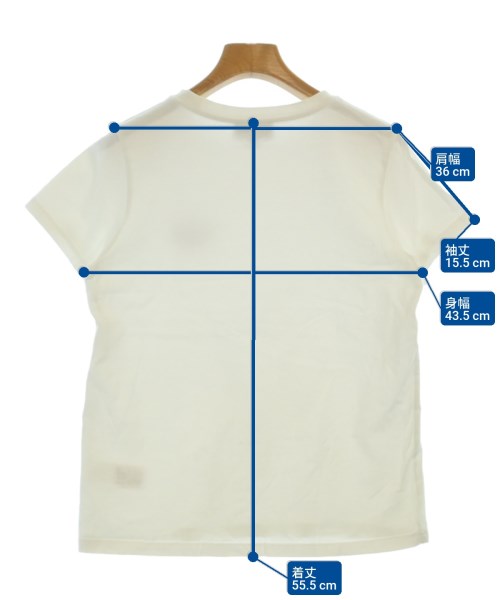 A.P.C.（アーペーセー）Tシャツ・カットソー 白 サイズ:M レディース/2200631818052