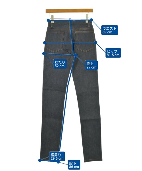 A.P.C.（アーペーセー）デニムパンツ 紺 サイズ:25(S位) レディース/2200644614368