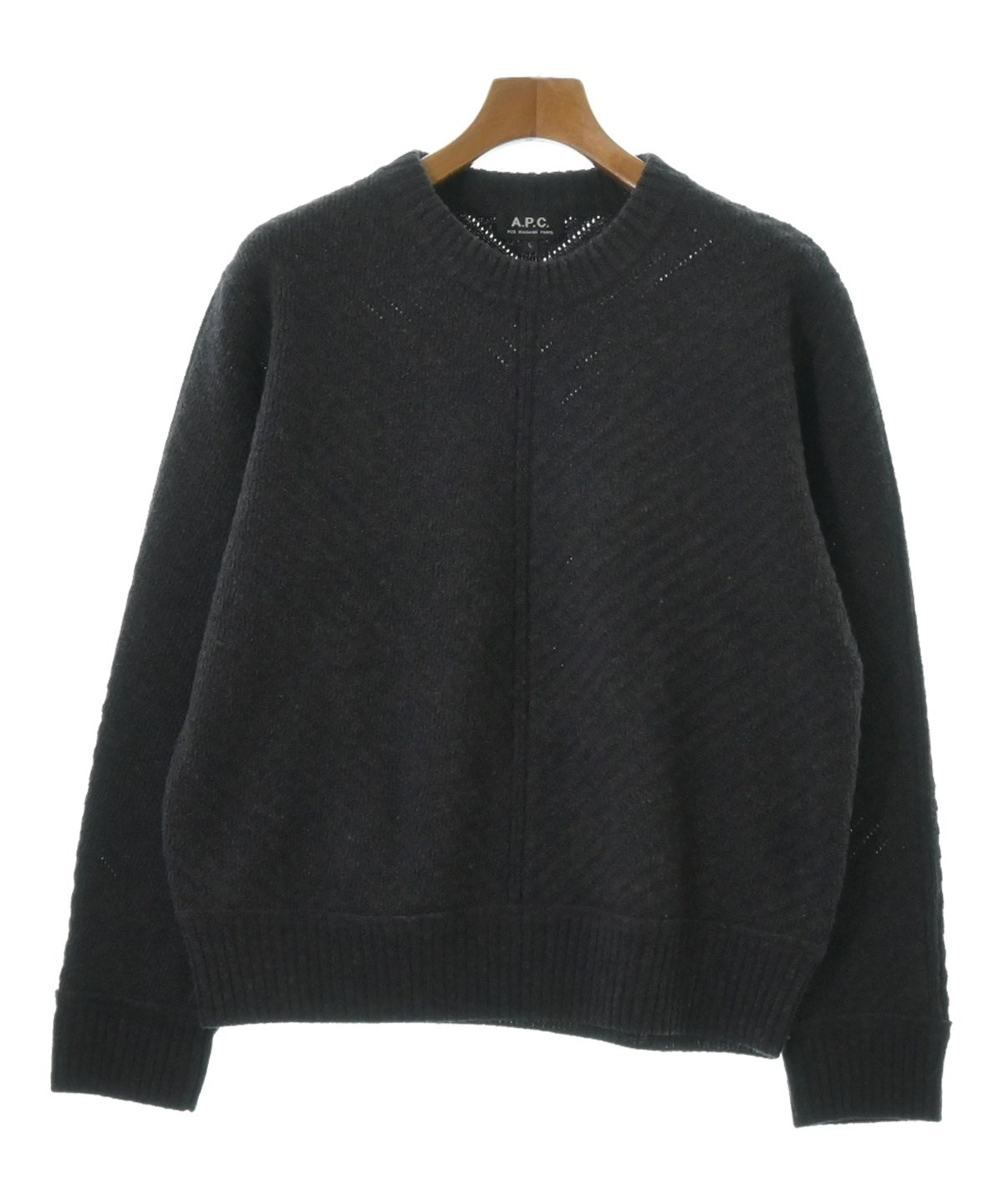 A.P.C.（アーペーセー）ニット・セーター グレー サイズ:L
