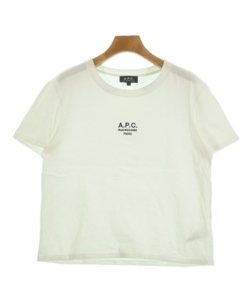 A.P.C. Tシャツ・カットソー レディース アーペーセー 中古　古着 A.P.C.（アーペーセー）Tシャツ・カットソー 白 サイズ:S