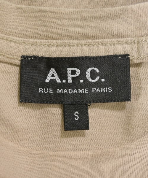 A.P.C.（アーペーセー）Tシャツ・カットソー ベージュ サイズ:S レディース/2200623048023