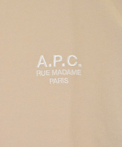 A.P.C.（アーペーセー）Tシャツ・カットソー ベージュ サイズ:S レディース/2200623048023