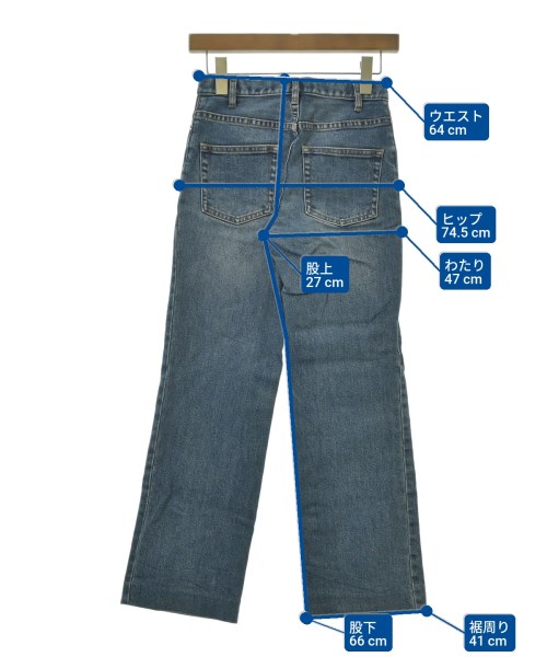 A.P.C.（アーペーセー）デニムパンツ 紺 サイズ:24(S位) レディース/2200612815063