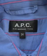 A.P.C.（アーペーセー）シャツワンピース 青 サイズ:34(XS位) レディース/2200623881057