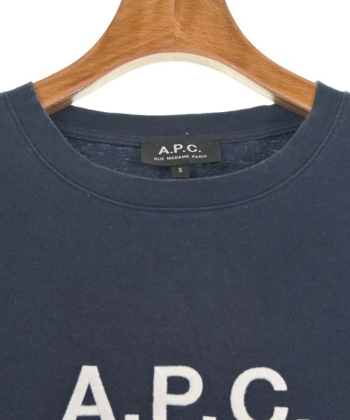 A.P.C.（アーペーセー）Tシャツ・カットソー 紺 サイズ:S レディース/2200624293019