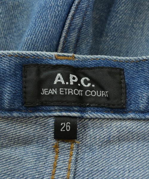 A.P.C.（アーペーセー）デニムパンツ 青 サイズ:26(M位) レディース/2200616728338