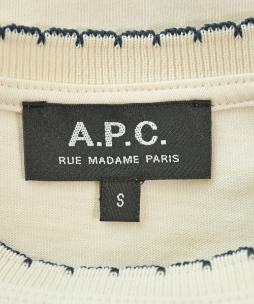 A.P.C.（アーペーセー）Tシャツ・カットソー 白 サイズ:S レディース/2200624791140