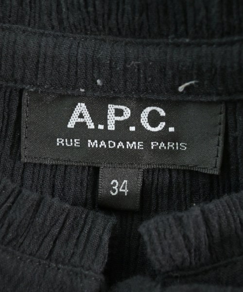A.P.C.（アーペーセー）ブラウス 黒 サイズ:34(XS位) レディース/2200624923060