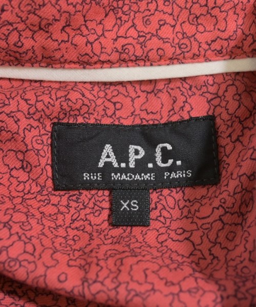 A.P.C.（アーペーセー）オールインワン/サロペット オレンジ サイズ:XS レディース/2200615635057