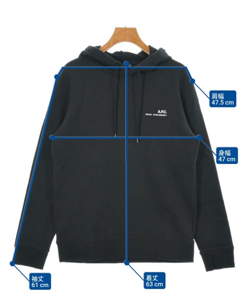 A.P.C.（アーペーセー）パーカー 黒 サイズ:S レディース/2200615635064