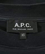 A.P.C.（アーペーセー）Tシャツ・カットソー 黒 サイズ:XS レディース/2200626363062