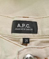 A.P.C.（アーペーセー）デニムパンツ 白 サイズ:26(M位) レディース/2200615640129