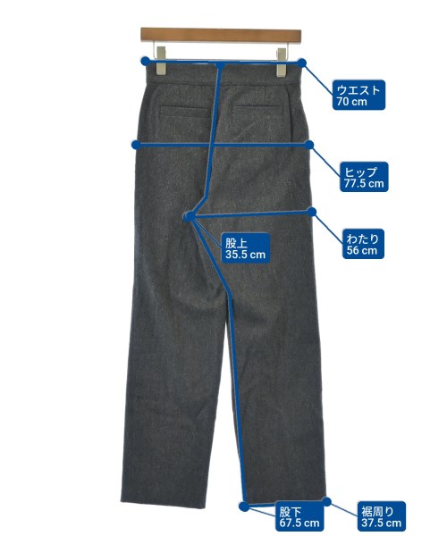 A.P.C.（アーペーセー）スラックス グレー サイズ:36(S位) レディース/2200616326091