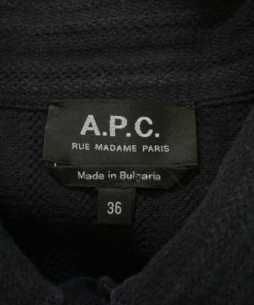 A.P.C.（アーペーセー）ポロシャツ 黒 サイズ:36(S位) レディース/2200627391033