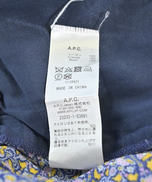 A.P.C.（アーペーセー）その他 紺 サイズ:36(S位) レディース/2200627391057