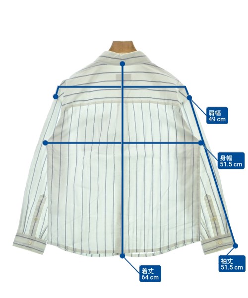 A.P.C.（アーペーセー）カジュアルシャツ 白 サイズ:36(XS位) レディース/2200615639185