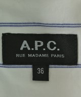 A.P.C.（アーペーセー）カジュアルシャツ 白 サイズ:36(XS位) レディース/2200615639185
