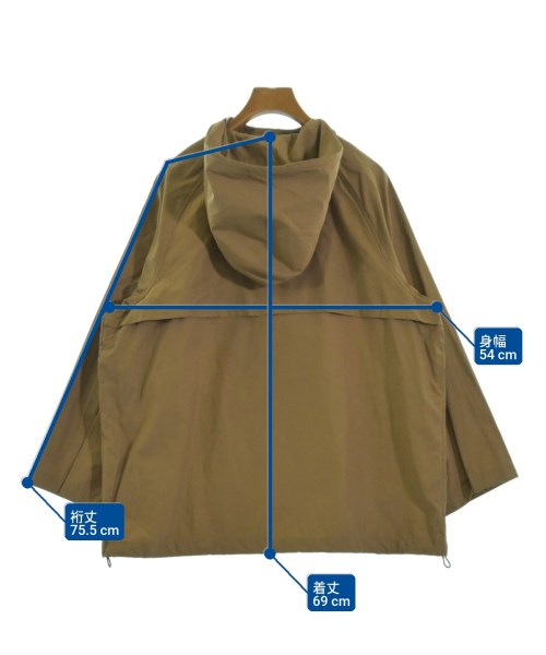 A.P.C.（アーペーセー）マウンテンパーカー 茶 サイズ:34(XS位) レディース/2200627790027