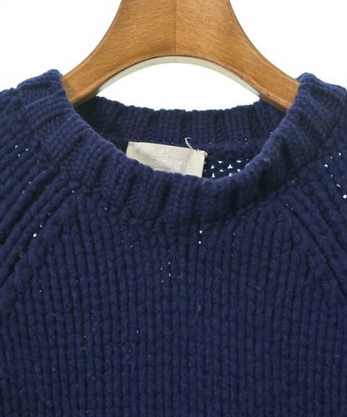 A.P.C.（アーペーセー）ニット・セーター 紺 サイズ:M レディース/2200629302020