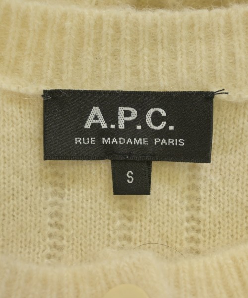 A.P.C.（アーペーセー）カーディガン 白 サイズ:S レディース/2200629302037