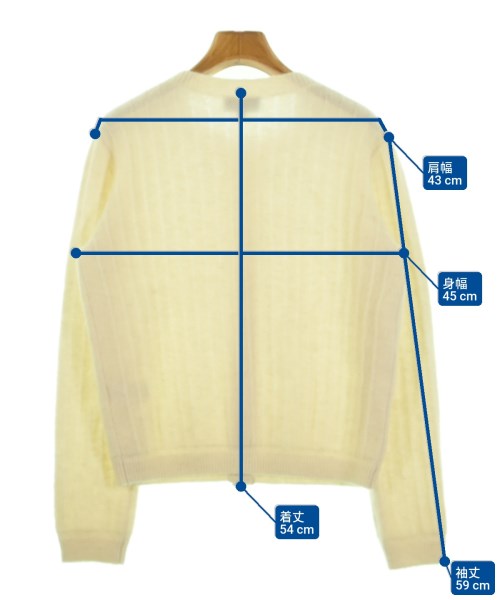 A.P.C.（アーペーセー）カーディガン 白 サイズ:S レディース/2200629302037
