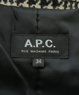 A.P.C.（アーペーセー）ステンカラーコート 黒 サイズ:34(XS位) レディース/2200618666010