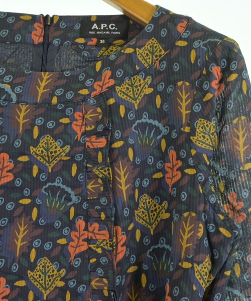 A.P.C.（アーペーセー）ワンピース 紺 サイズ:36(S位) レディース/2200618666072