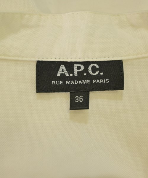 A.P.C.（アーペーセー）ブラウス 白 サイズ:36(S位) レディース/2200629868052