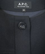 A.P.C.（アーペーセー）ノーカラージャケット 黒 サイズ:XS レディース/2200616088036
