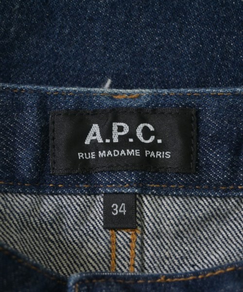 A.P.C.（アーペーセー）ミニスカート 紺 サイズ:34(XS位) レディース/2200630401019