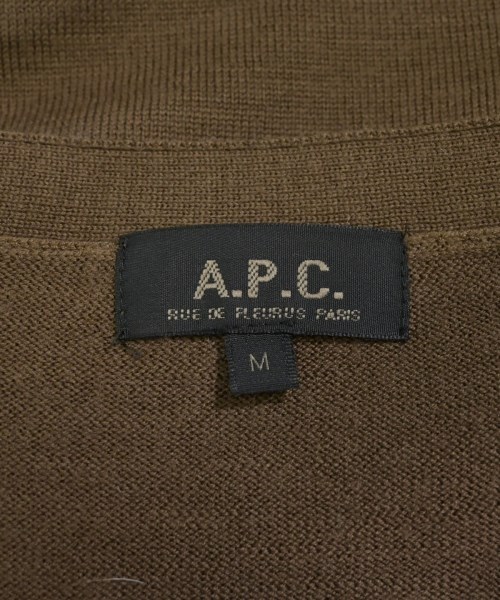 A.P.C.（アーペーセー）カーディガン 茶 サイズ:M レディース/2200629679443