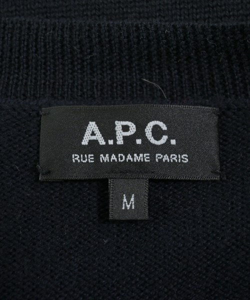 A.P.C.（アーペーセー）カーディガン 紺 サイズ:M レディース/2200629679450