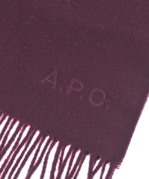A.P.C.（アーペーセー）マフラー 赤 サイズ:- レディース/2200631645016