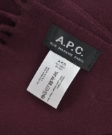 A.P.C.（アーペーセー）マフラー 赤 サイズ:- レディース/2200631645016