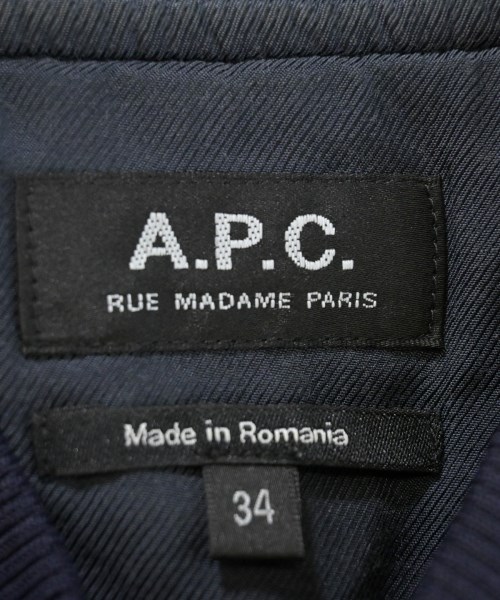 A.P.C.（アーペーセー）ミリタリーブルゾン 紺 サイズ:34(XS位) レディース/2200632284016