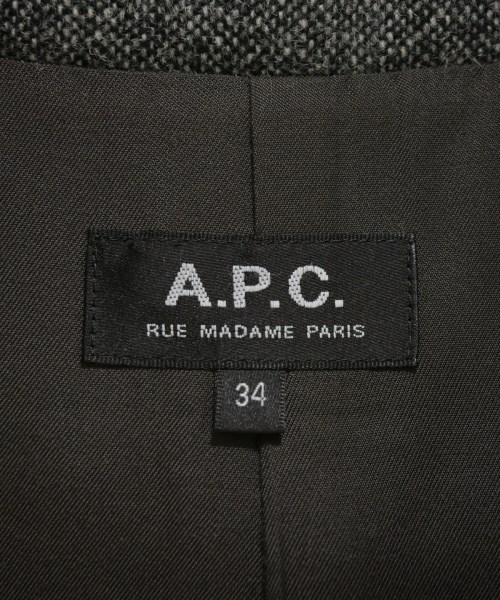 A.P.C.（アーペーセー）ステンカラーコート グレー サイズ:34(XS位) レディース/2200632299010