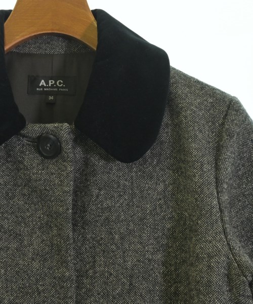 A.P.C.（アーペーセー）ステンカラーコート グレー サイズ:34(XS位) レディース/2200632299010