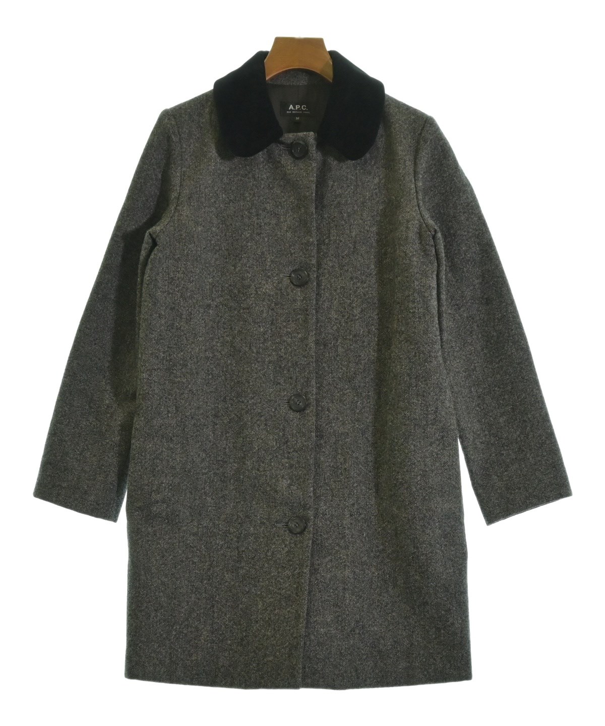 【A.P.C】コート A.P.C.（アーペーセー）ステンカラーコート グレー サイズ:34(XS位