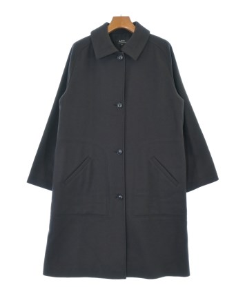 A.P.C.（アーペーセー）ステンカラーコート 紺 サイズ:38(M位