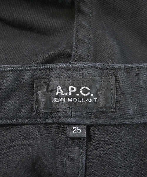 A.P.C.（アーペーセー）デニムパンツ 黒 サイズ:25(S位) レディース/2200612787292