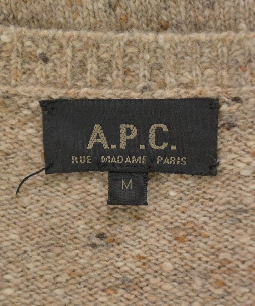 A.P.C.（アーペーセー）カーディガン ベージュ サイズ:M レディース/2200606837316