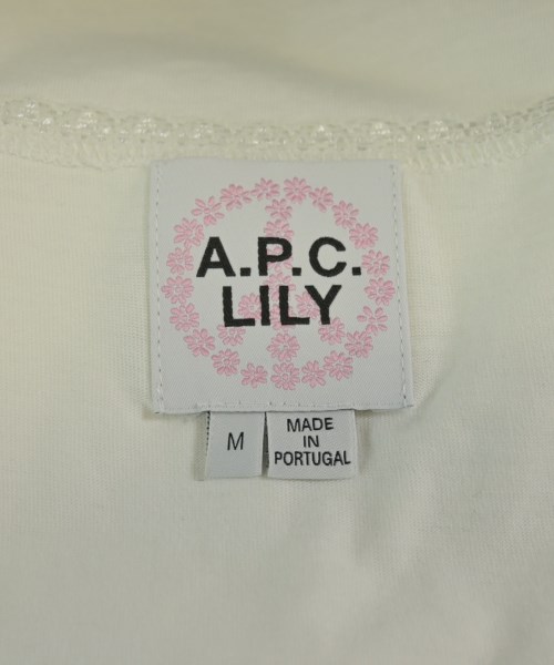 A.P.C.（アーペーセー）Tシャツ・カットソー 白 サイズ:M レディース/2200615445212