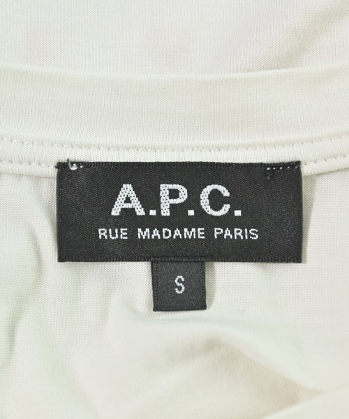 A.P.C.（アーペーセー）Tシャツ・カットソー 白 サイズ:S レディース/2200616120101