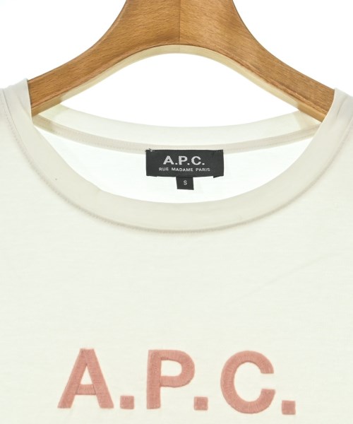 A.P.C.（アーペーセー）Tシャツ・カットソー 白 サイズ:S レディース/2200616120101